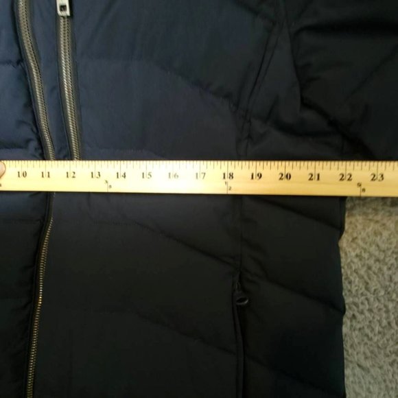 Marc New York Mens Carlisle Puffer Jacket Blue Waist Length Pockets Zipper M New - Picture 3 of 9